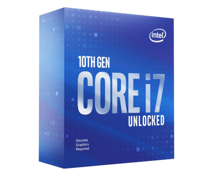 Procesor INTEL Core i7-10700 KF BOX 3,8GHz, LGA1200 BX8070110700KF